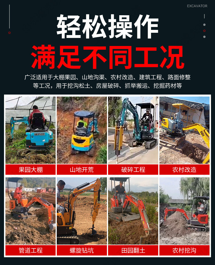 小型挖掘机_05